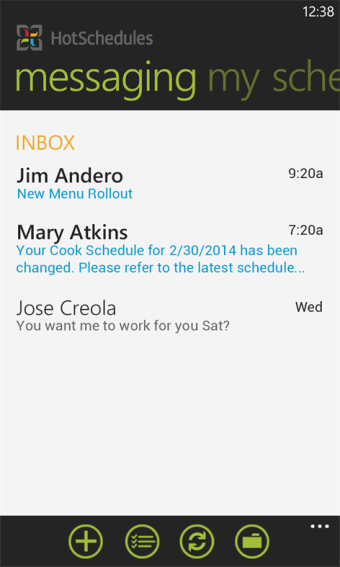 HotSchedules  101