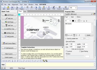 Business Card Designer Plus0
