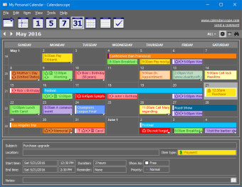 Calendarscope6