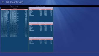 Bill Dashboard  103