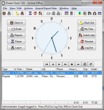 Power Clock0
