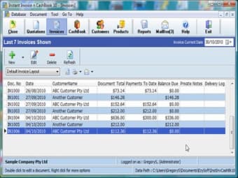 Instant Invoice n Cashbook0