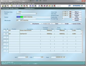 Dynamic 3i Free Edition ERP/MRP1