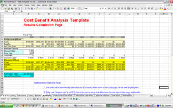 Cost Benefit Analysis Template0