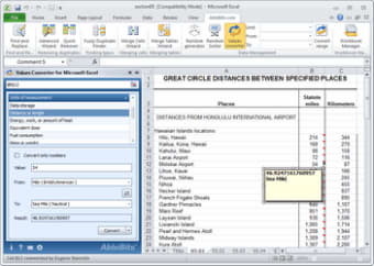 Measurement Units Converter for Excel1
