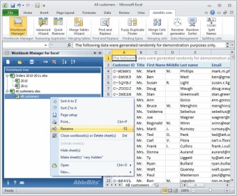 Workbook Manager for Excel0
