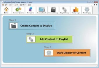 Free Digital Signage Manager Software3
