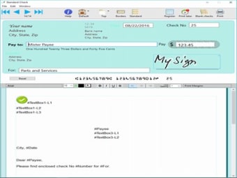 Check Writer III Plus0