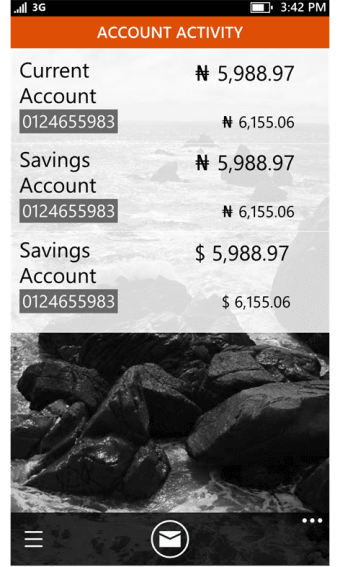 GTBank Mobile  100