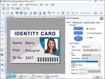 ID Card Generator Software0