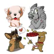 Dogs stickers WAStickerApps