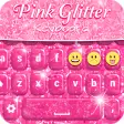 Pink Glitter Keyboard