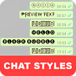 Chat Styles: Cool Text, Stylish Font for WHatsapp