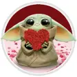 Baby Yoda Sticker For WhatsApp