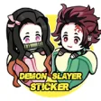 Cute Demon Slayer Anime Sticker  For WastickerApps