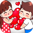 Couple Love Stickers for WhatsApp - Wastickerapps