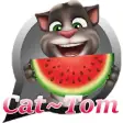 Sticker Cute Cat~Tom Talking For WAStickerApps