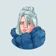 Billie Eilish Stickers for WhatsApp