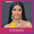 Cardi B Stickers for Whatsapp