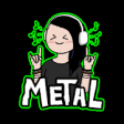 Metal Sticker - WAStickerApps