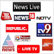 Indian Live TV News  With 100+ news channels