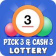 Pick 3 & Cash 3 -  Lottery Results & Predictor