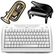 Use Computer Keyboard As MIDI Musical Instruments Software