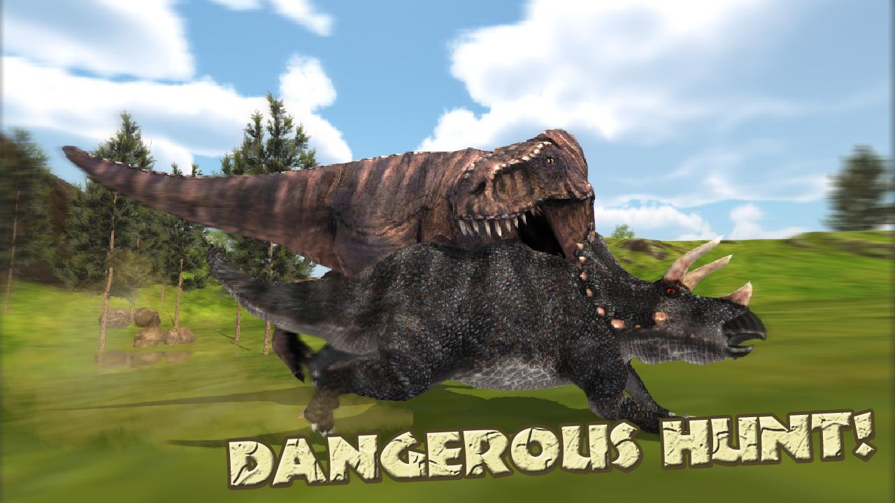 Hungry T-Rex: Island Dinosaur Hunt0