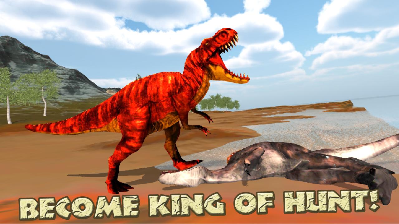 Hungry T-Rex: Island Dinosaur Hunt3