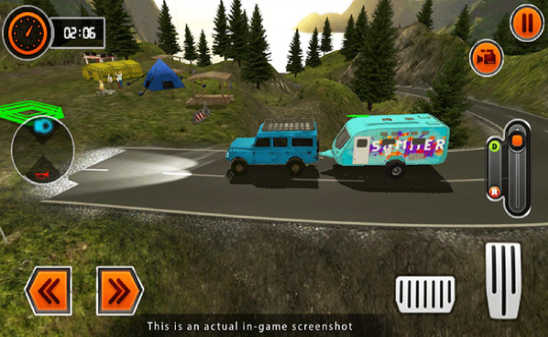 Camper Van Beach Resort Truck Simulator1