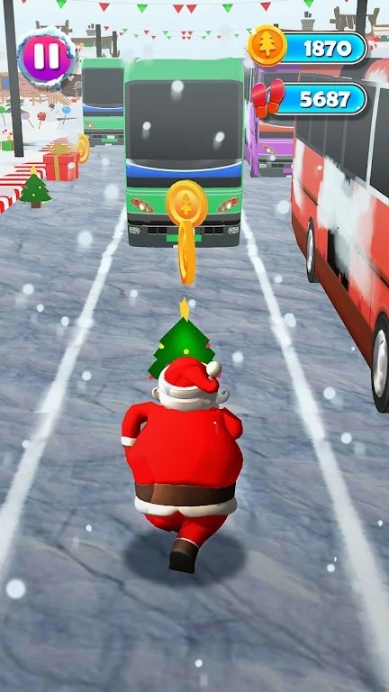 Santa Runner Infinite Run Game0