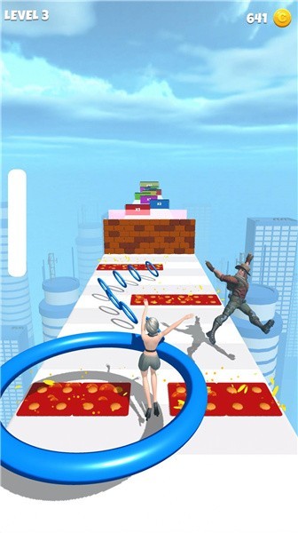 3D呼啦圈跑者(Hoop Runner 3D)0