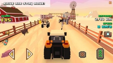 像素农场赛车(Blocky Farm Racing)1