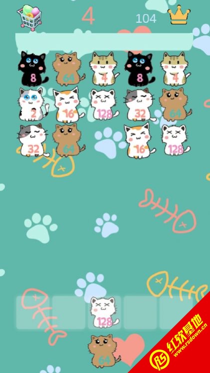 2048猫喵拼图(2048 Meow Cat Puzzle)2