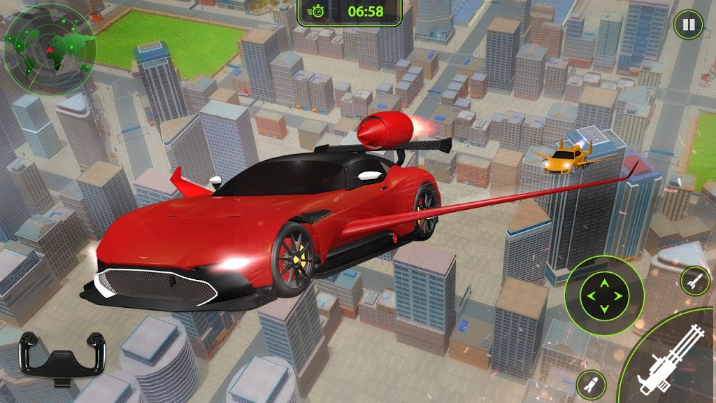 3D飞车驾驶(Flying Car Extreme Simulator)0