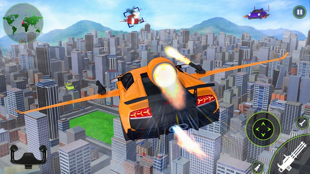 3D飞车驾驶(Flying Car Extreme Simulator)3