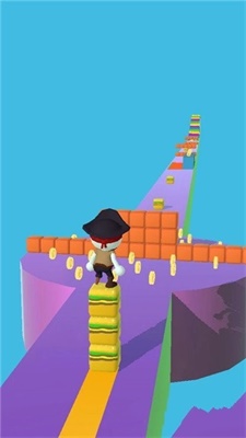 勇者冲浪酷跑(Cool Stack Surfer:3D Surfing)1