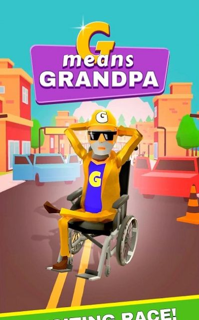 轮椅爷爷冲刺(G means Grandpa)0