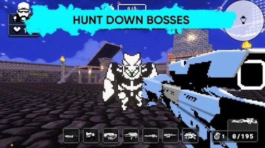 Doom pixel shooter 3d2