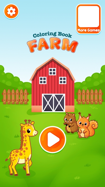 农场动物着色(Farm Animals Coloring)2