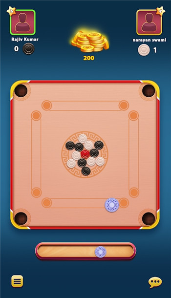 卡罗姆棋盘游戏(Carrom Pe)0