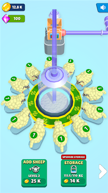 闲置绵羊工厂游戏1