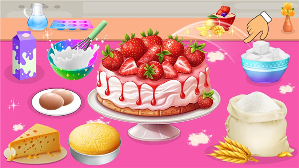 蛋糕机面包店(Strawberry Cakes Maker Bakery)1