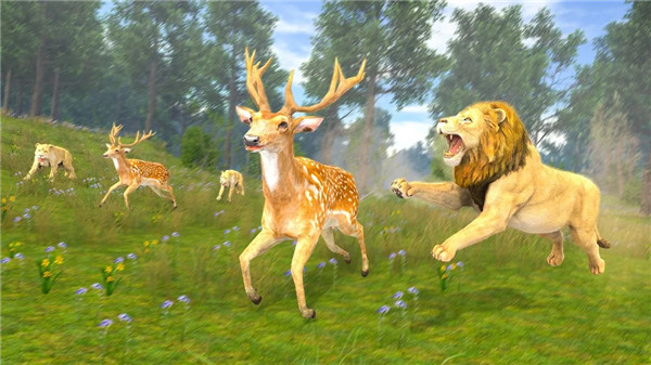 狮子王动物模拟器3d(Lion King Animal Simulator 3d)0