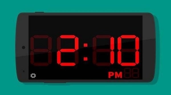 digital clock数字闹钟0