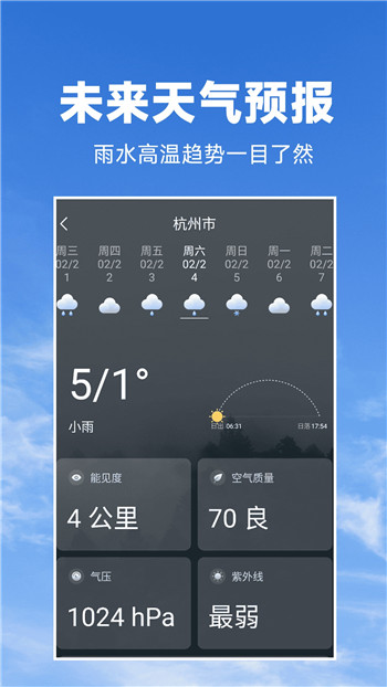 天气预报准app0