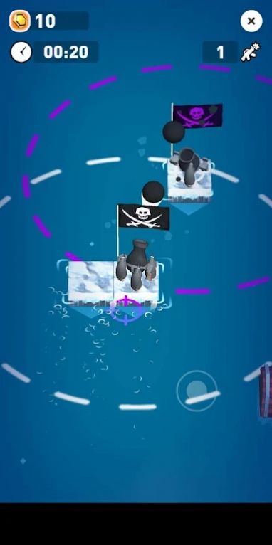 Clash of Penguins : Raft War