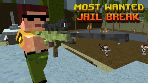 方块世界越狱(Most Wanted Jail Break)