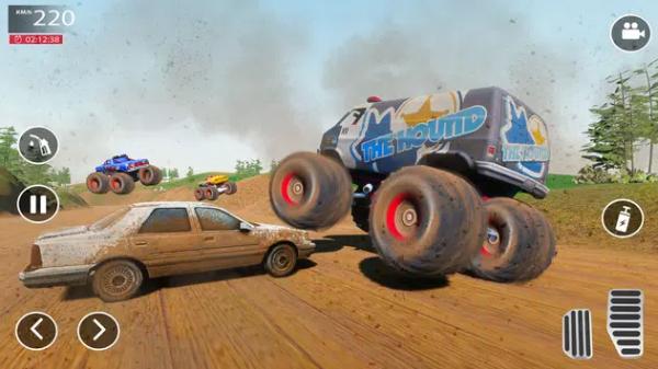 怪物卡车泥泞(Monster Truck Mudding Games)2