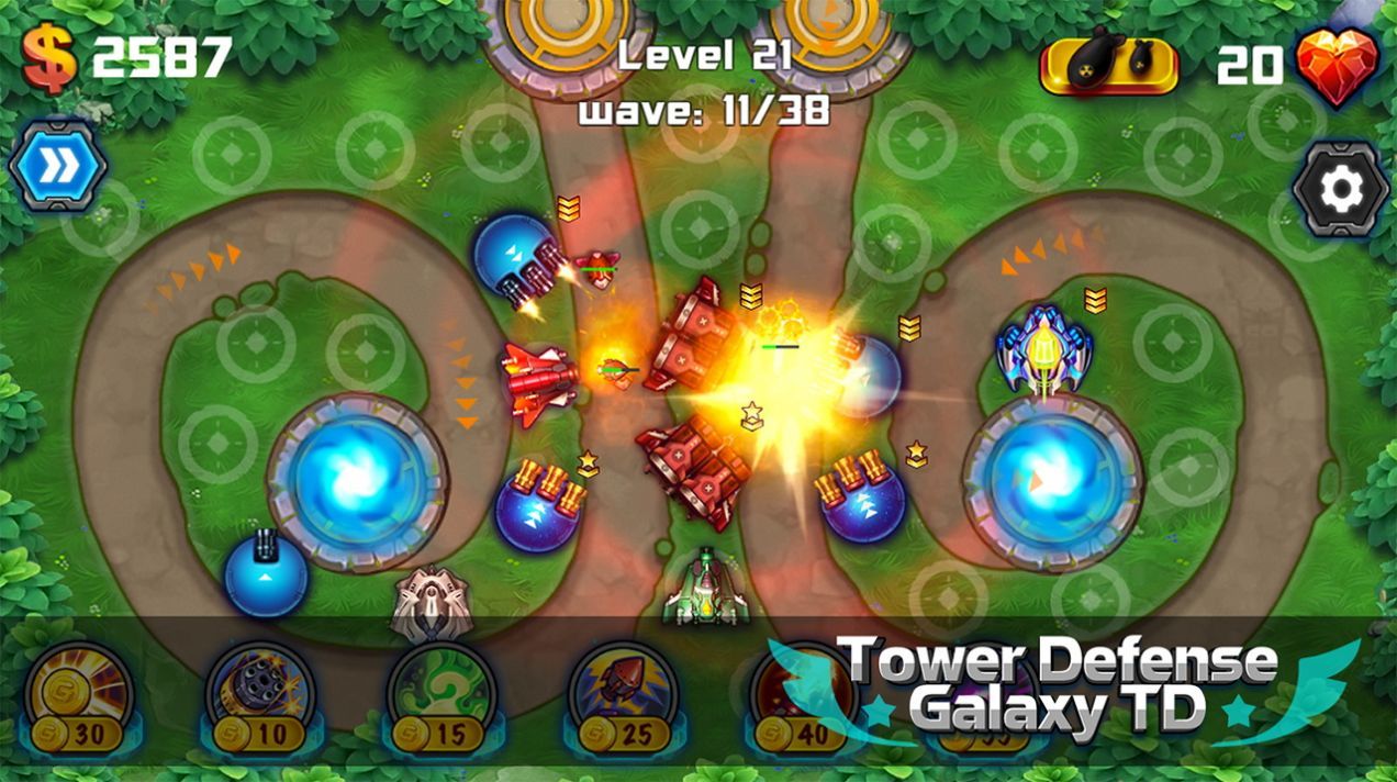 太空防御战争(Tower Defense Galaxy TD)3